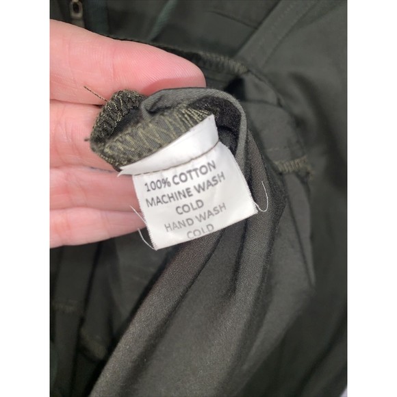 Womens One Size Brandy Melville Utility Jacket Green EUC - Picture 4 of 5
